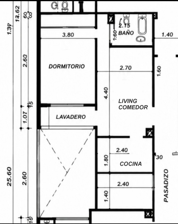 Departamento en venta Mansilla 2479 2o 