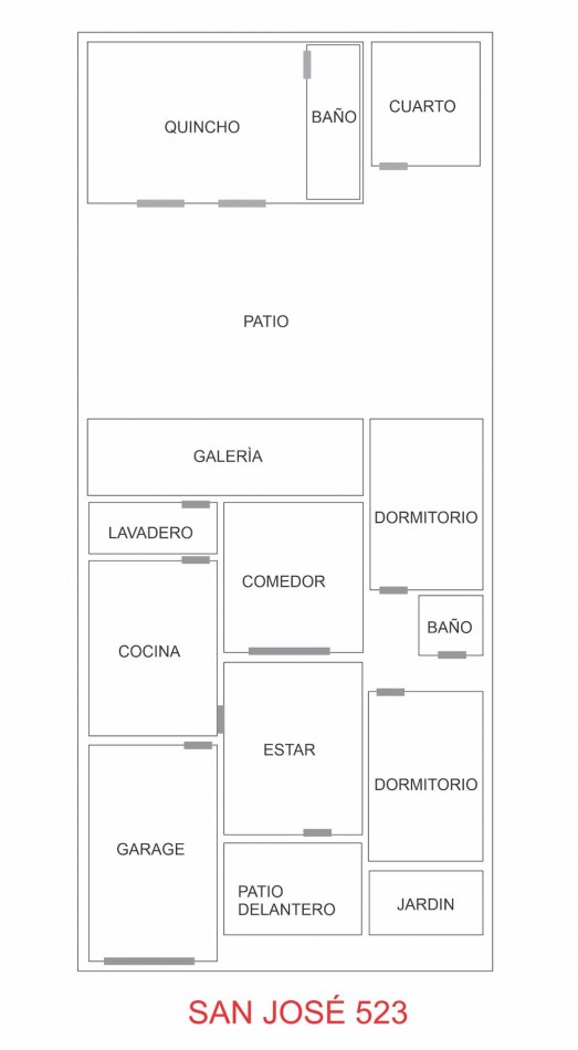 Casa en venta San Jose 523
