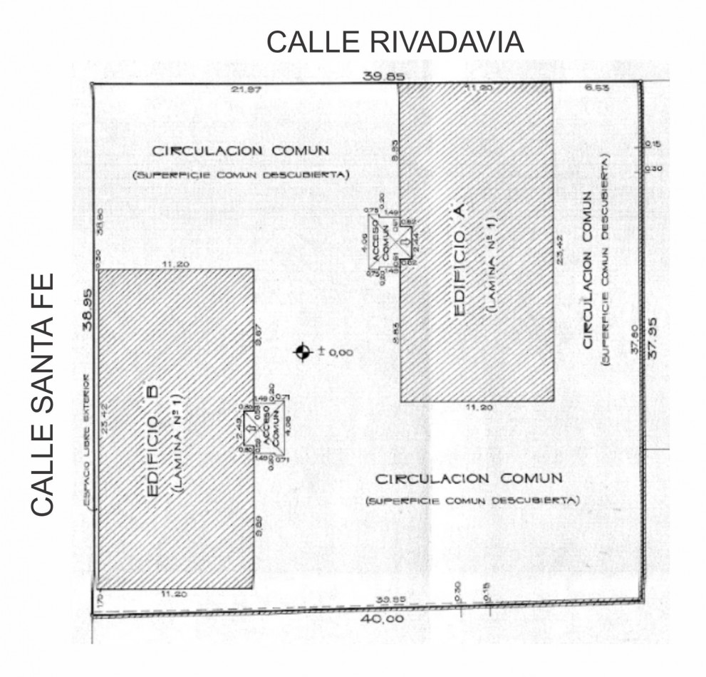 Departamento en venta Rivadavia 1197 Edificio B 2° 10 UF 21