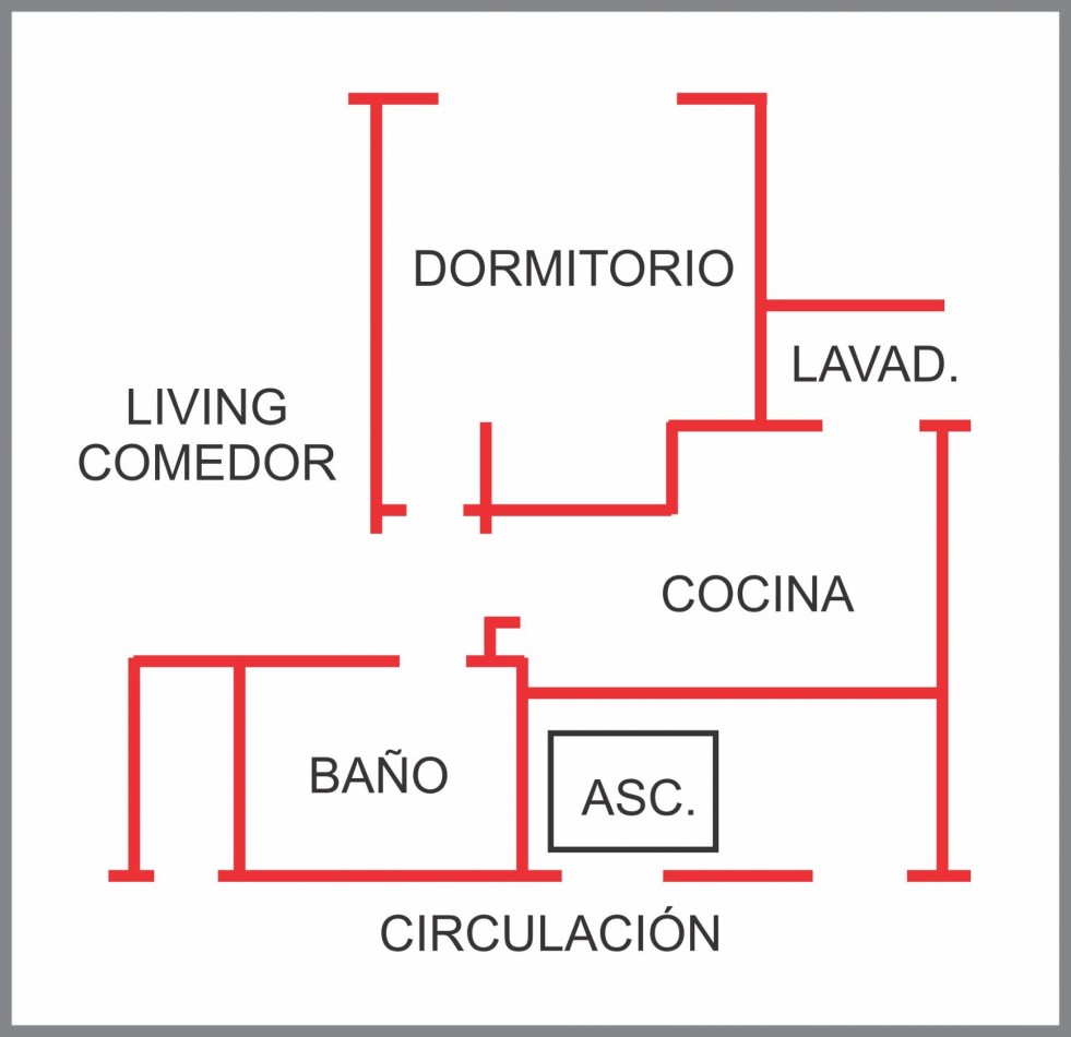 Departamento en venta Peron 35 8o B