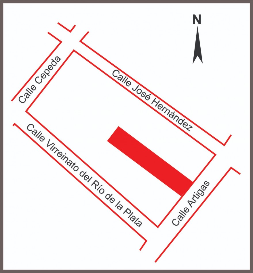Terreno en venta Artigas 1868