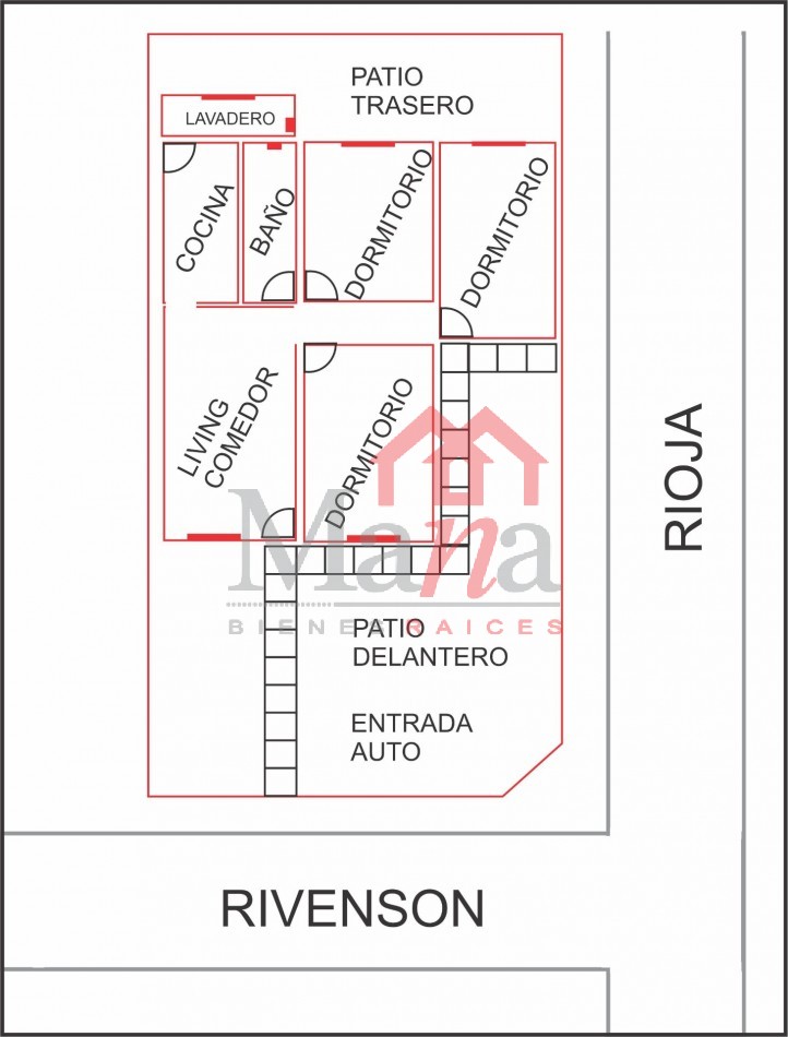 Casa en venta Rivenson 304 y Rioja